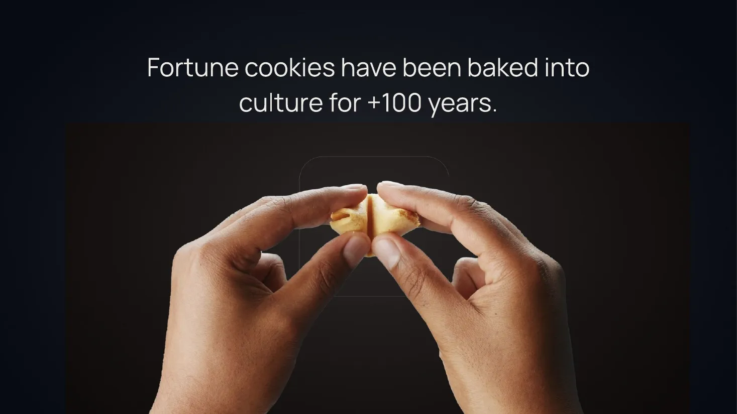 Fortune cookie campaign slide