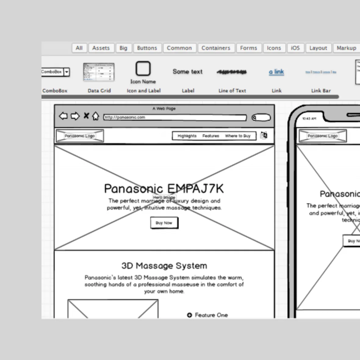 Panasonic Prestige project image