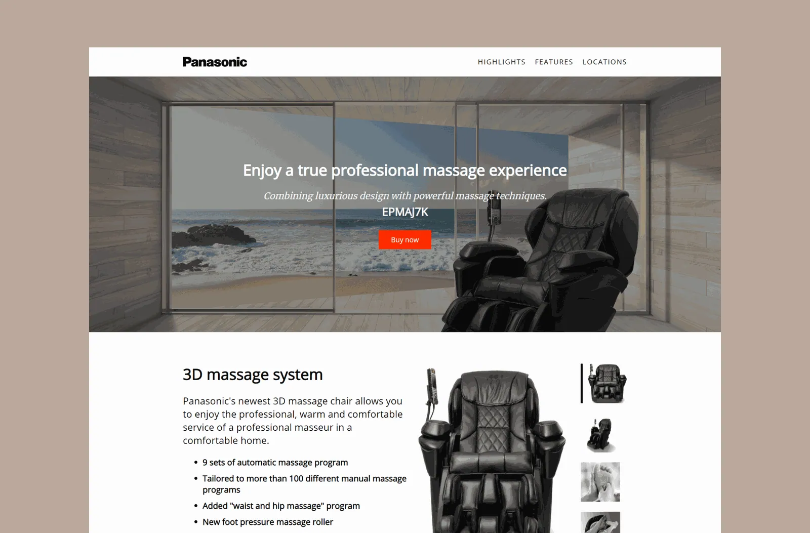 Panasonic Prestige