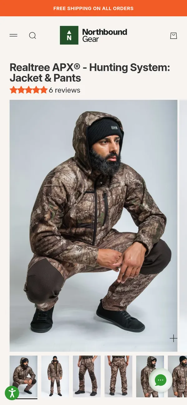 northboundgear.co/products/realtree-apx-hunting-system on mobile
